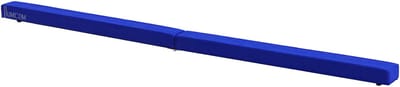 HOMCOM evenwichtsbalk - grenenhout, polyester - blauw - 210x10x6,5 cm