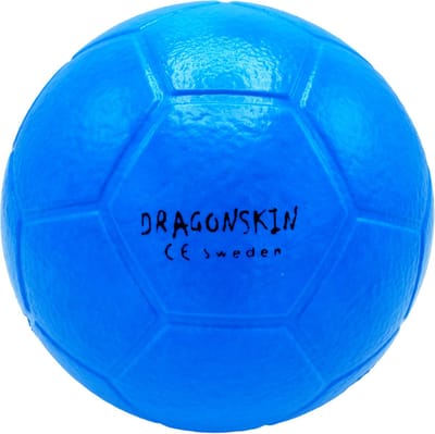Dragonskin Foamvoetbal Neon Blauw Maat 4