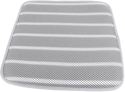 Dailygoods- Douche-zitkussen ademend - Stoelkussen - 4D-gaasdoek - Comfortabel - 45 x 45 x 3 cm - Verbeterde badervaring