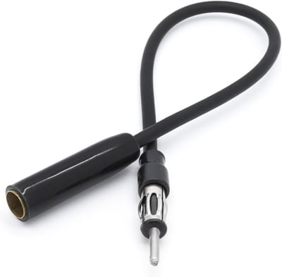 Auto Antenne Verlenging - Radio Kabel Adapter - Verbinden Radio - Standaard DIN ISO - 30 cm Lengte
