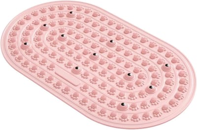 Voetmassagepad - Ontspanningskussen - Voeten Ontspannen - Antislip Gestructureerd - 386 x 226 x 63 cm - Grijs