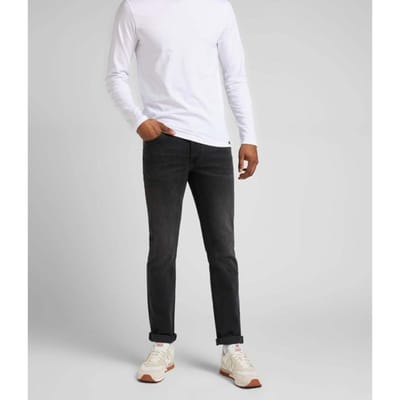 Lee Daren Zip Fly Broek Zwart 30 / 32 Man
