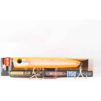 Leurre flottant Yo Zuri Duel Sonic Boom SB Pop 150F F1249-HSO (1717) beige