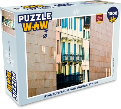 Puzzel Stadscentrum van Padua, Italië - Legpuzzel - Puzzel 1000 stukjes volwassenen