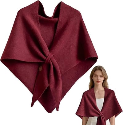 Sjaal - Nekwarmer - Sjaal dames - Dames Kasjmier Sjaals - Gebreide Sjaals Vesten - Wollen Kasjmier Tops Truien - Omslagdoeken Sjaals Dagelijks Gebruik - Kerstcadeau - Kerstversiering - Kerst