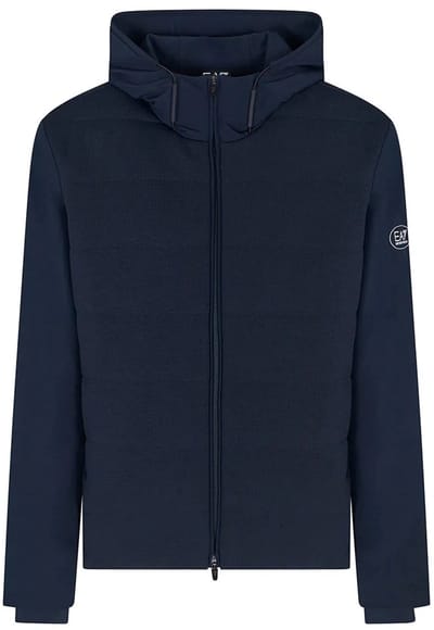 Ea7 Emporio Armani Tennis Pro Light Padded Jacket Pa St Sweatshirt Met Rits Blauw S Man