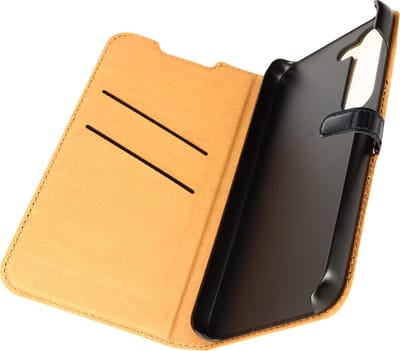 Bigben Connected, Hoesje geschikt voor Samsung Galaxy S23 Plus 5G - Folio met Standaard & Geïntegreerde Kaarthouder, Zwart