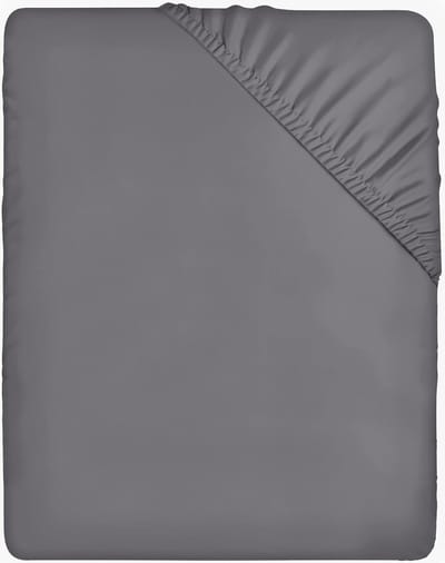 Famanu Hoeslaken - 35 cm Diepe, Eenvoudig onderhoud Zachte Geborstelde Microvezel Stof - Krimp en Vervaagt Bestendig (160 x 200 x 35 cm, Grijs)