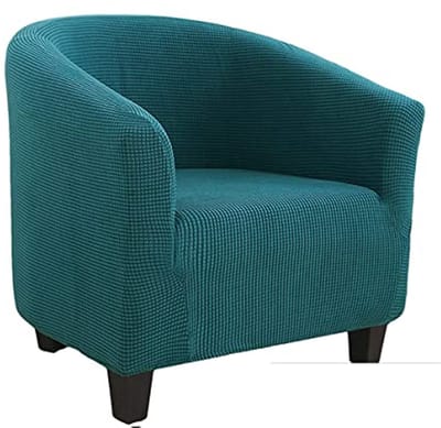 Stoelhoezen voor kuipstoelen - Meubelbeschermer voor Woonkamer - Donkergroen - Veel Stretch