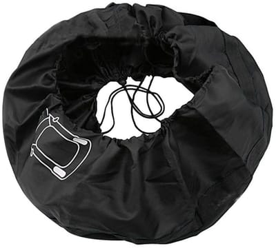 Dailygoods- Reserveband Cover Waterdicht - Stofdicht - Anti-UV - Eenvoudig Schoon te Maken - Geschikt voor Jeep/Trailer/RV/SUV/Truck - Versterkte Handriem - Wielhoes