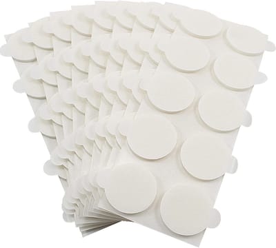 Dubbelzijdige plakpunten - Schuimkleefpunten - Montage en decoratie - Extra sterk hechtend - 100 stuks - Wit