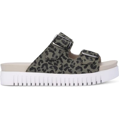 Ilse Jacobsen Tulip1175le Army Size: 36 | Slippers & Flip Flops Outlet | Dames | Zwart