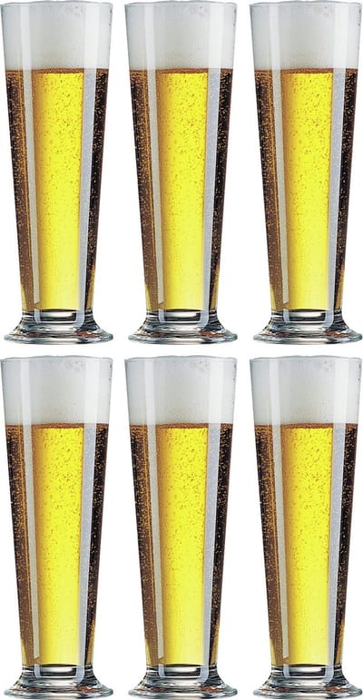 Arcoroc Linz bierglas - 39 cl - Set-6