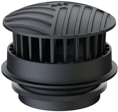 ACO Stalen buis Passavant Spin voor noodoverloop met geslKogelrooster/DN125/150 Gietijzer/f H45mm, 7034.10.52
