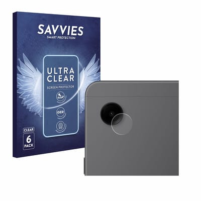 Savvies - Screenprotector voor Samsung Galaxy Tab A9 LTE (ALLEEN Camera Lens) - Folie Beschermfolie transparant 6 Stuks