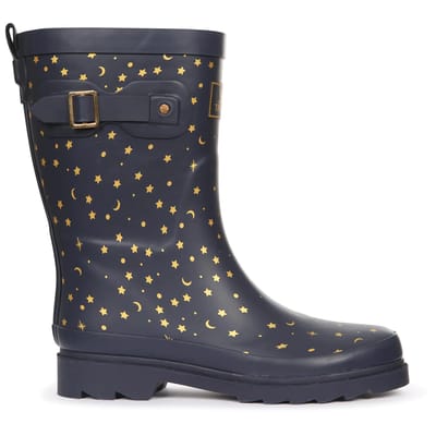 Trespass damesrubberlaarzen Celeste - Female Mid Height Welly Midnight