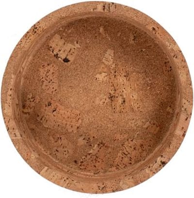ZICZAC - Kom - QUERCO - 100% kurk - Vlek- en waterafstotend - Rond - 20cm - Rock
