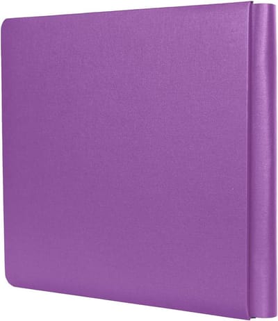 Scrapbook Albumhoes - Fotoalbumhoes - Herinneringen Bewaren - Boekendoek Materiaal - 12x12 Inch - Paars