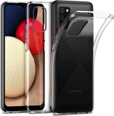 Soft Backcover Hoesje Geschikt voor: Samsung Galaxy A03s Silicone - Transparant - ZT Accessoires
