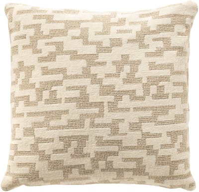 MALENE | sierkussen 45x45 cm | Brown Rice | beige | Hoii
