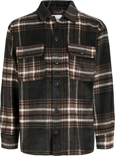 JACK&JONES - JJEBRADLEY OLLIE OVERSHIRT LS NOOS PLS - Heren - Overhemden