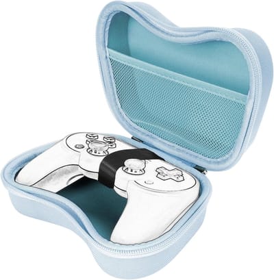 Duurzame Hard Travel Controller Case voor 8BitDo Pro 2 en Dual Sense Controllers - Beschermende Opbergdoos voor Gaming Accessoires, Blauw, Reis Etui
