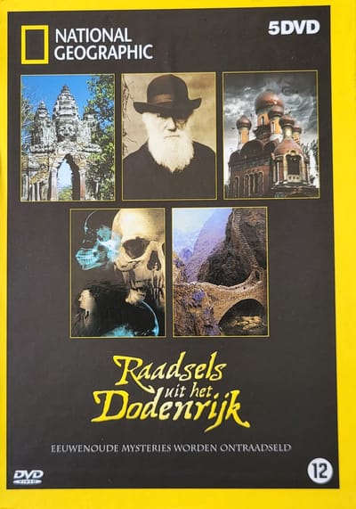 National Geographic Raadsels uit het Dodenrijk Unieke 5 dvd box