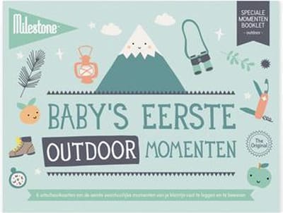 Milestone™ Special Moments Photo Booklet - Baby's eerste outdoor momenten