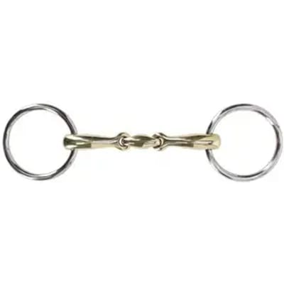 QHP Watertrens Dubbel Gebroken Anatomisch 14 mm Argentaan - 9,5