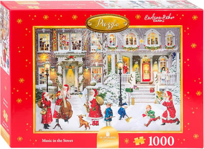 Legpuzzel 1000 stukjes - Muziek op straat - Gedetailleerd Kunstwerk
