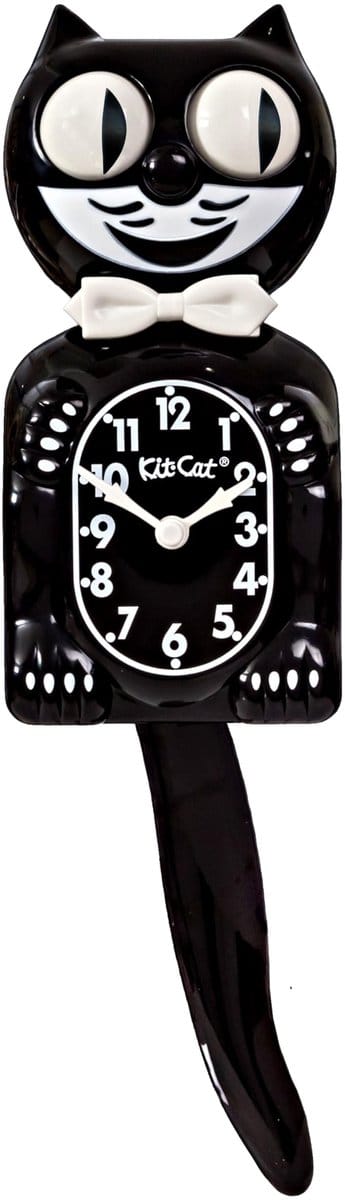 Kit-Cat Klok - Black Original