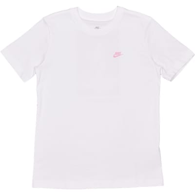 Nike Tn T-shirts Kinder - Wit - Maat 147 - 158 CM - Katoen Jersey