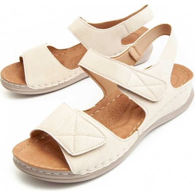 Montevita Heel Sandal Colina in Beige