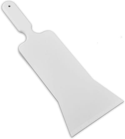 Vlakke glazen bulldozer-aandrukker voor window film tinting - 15 inch x 6 inch met ergonomische greep