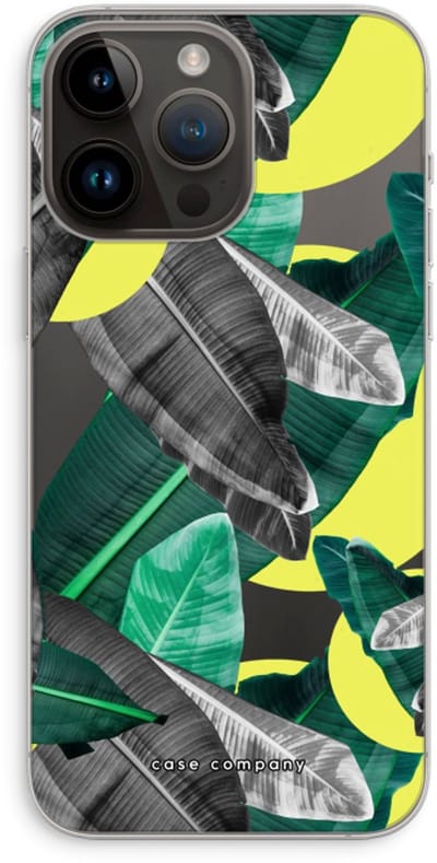 Case Company® - Hoesje geschikt voor iPhone 14 Pro Max hoesje - Fantasie jungle - Soft Cover Telefoonhoesje - Bescherming aan alle Kanten en Schermrand