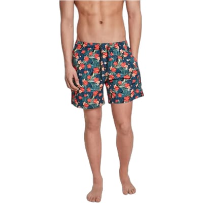 Urban Classics - Tropical Zwemshorts - S - Multicolours