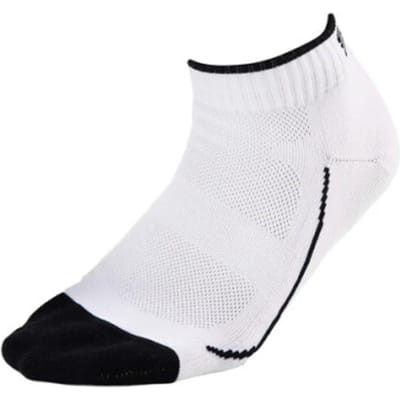 Sjeng Sports KEA Tennis Sokken Dames Wit/Zwart/Blauw Enkelsokken 2-Pack Ademend Polygiene Anti-geur Sport Sokken