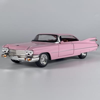 1:Schaal 24 Cadillac Eldorado Biarritz 1959 Serie 62 Legering Diecast Retro Model Kinderspeelgoed Retro Model Sieraden Cadeau Voor Kind gray