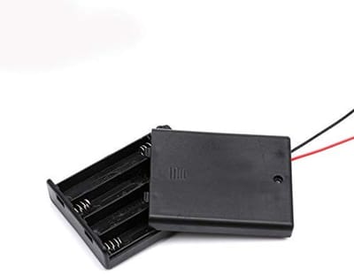 Dailygoody - Batterij Houder Case met Schakelaar - AA/AAA Compatibel - Stevige Plastic - 5 Maten - Handig voor Thuis en Onderweg - Inclusief Deksel