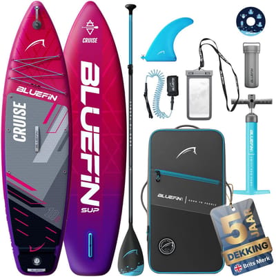 Dailygoods- Paddleboard 10'8 opblaasbaar - Premium SUP-pakket - Antislip dekpad - Lichtgewicht - 6' dik - Perfect stand-up board voor volwassenen