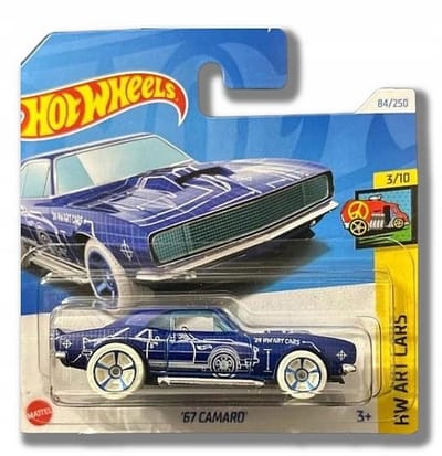 Hot Wheels '67 Camaro ART CARS 3/10 HTB74 - Schaal 1:64