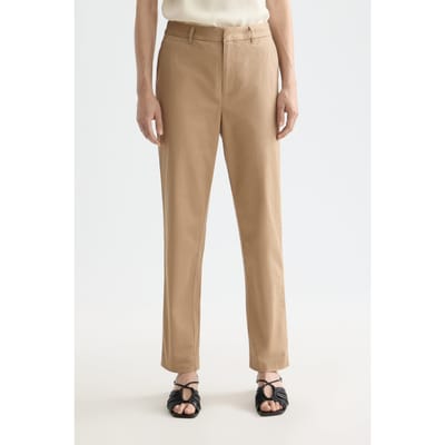 Scotch & Soda Abott Chino Pant Sand Taglia: W24L30 | Pantaloni da completo Outlet | Donna | Marrone