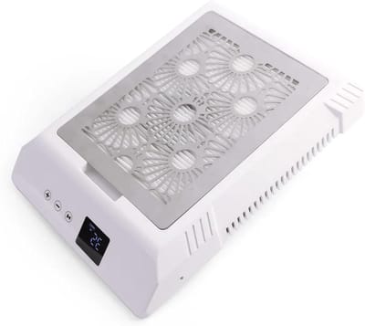 Nagelstofafscheider - Nagelstofzuiger - Nagelstudio - Krachtige Zuigkracht - 85W - Wit