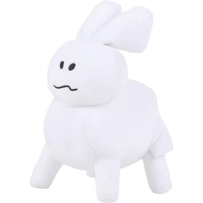 Kans Vergeten Gubby Pluche Speelgoed Gevuld Anime Periferie Witte Konijn Kamer Decoratie Kinderen Fans Verjaardagscadeaus Anime Figuren 22cm white