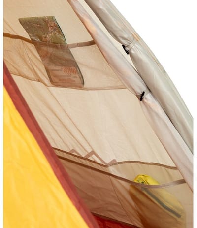 Turbat Borzhava 2 Alu - lichtgewicht tent - 2 persoons - Geel