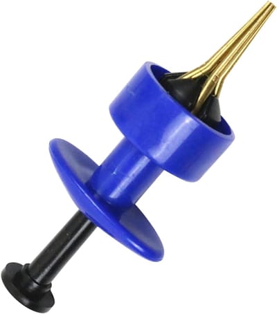 Aasband Tool - Vis Accessoire - Vissen Verbeteren - Efficiënte Ontluchting - 12.9 x 7 x 1 cm - Blauw