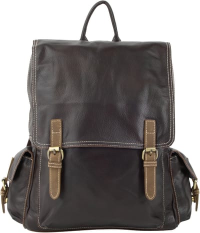 DE LAMASSU® Leren Laptop Rugzak 15,6 inch – Business Rugtas voor Werk, School & Reizen – Luxe & Stevig Design