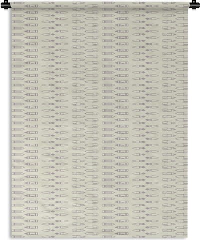 Wandkleed - Wanddoek - Potlood - Patronen - Verfkwast - 150x200 cm - Wandtapijt