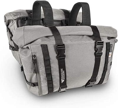 Zijvakken Motor - Bagagetassen - Motor Bagage - Waterafstotend Polyester - 25 Liter - Grijs