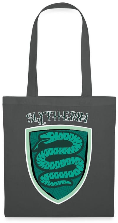 Harry Potter Slytherin Logo small Tas Van Stof Schoudertas